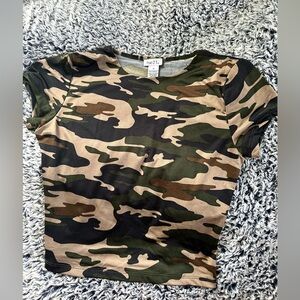 Rue21 camouflage tee